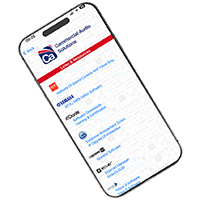 Image of a mobile phone showing the App